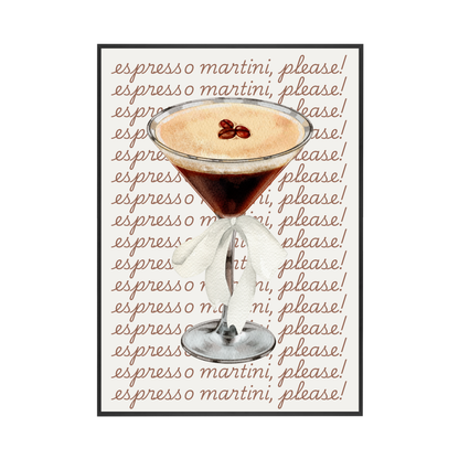 Espresso Martini | Wall Print