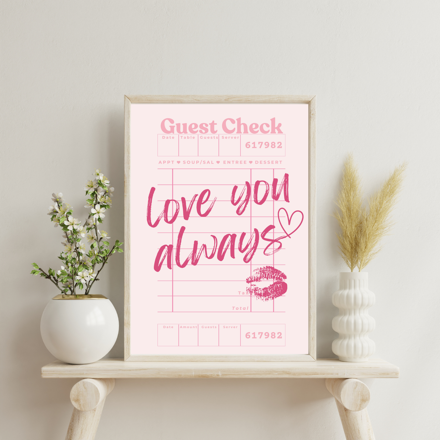 Love You Always | Wall Print