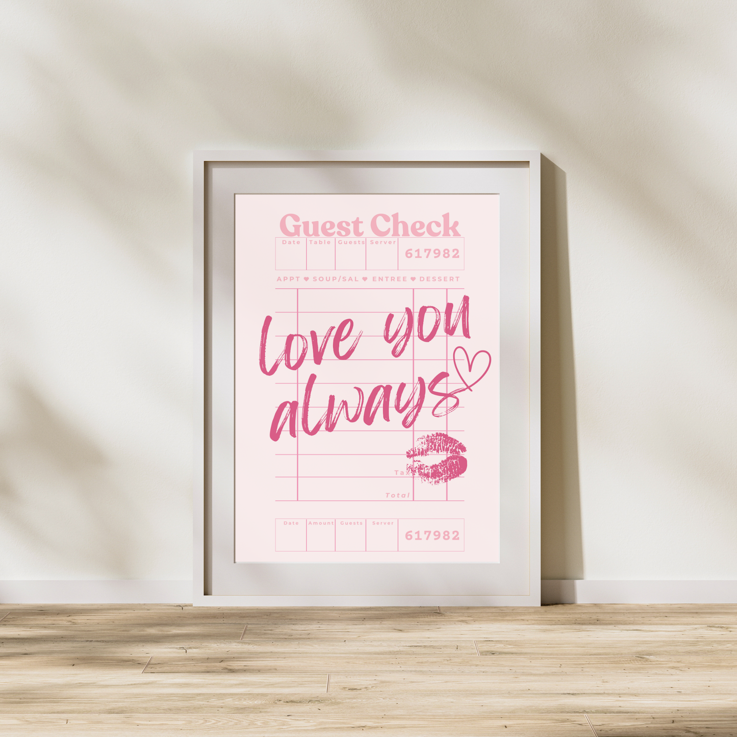 Love You Always | Wall Print