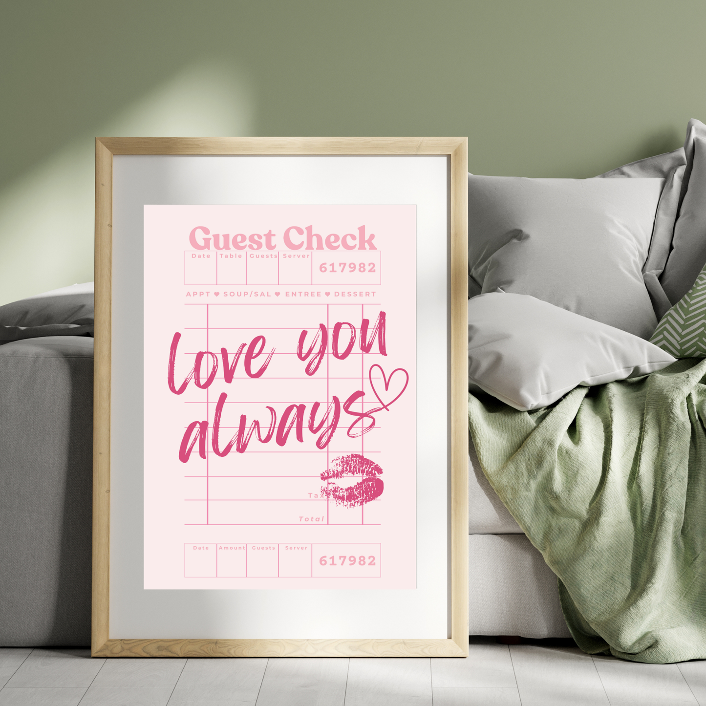 Love You Always | Wall Print