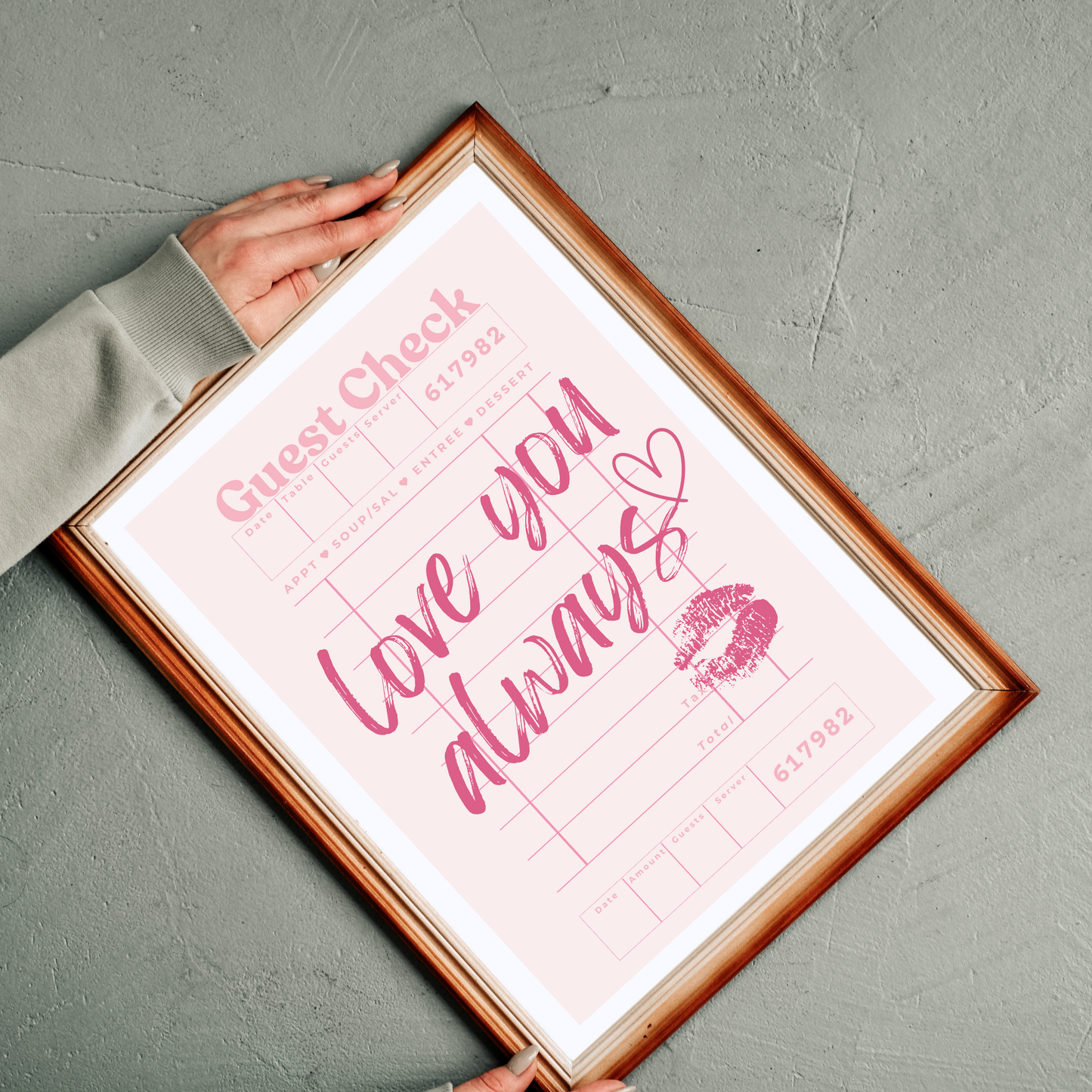 Love You Always | Wall Print