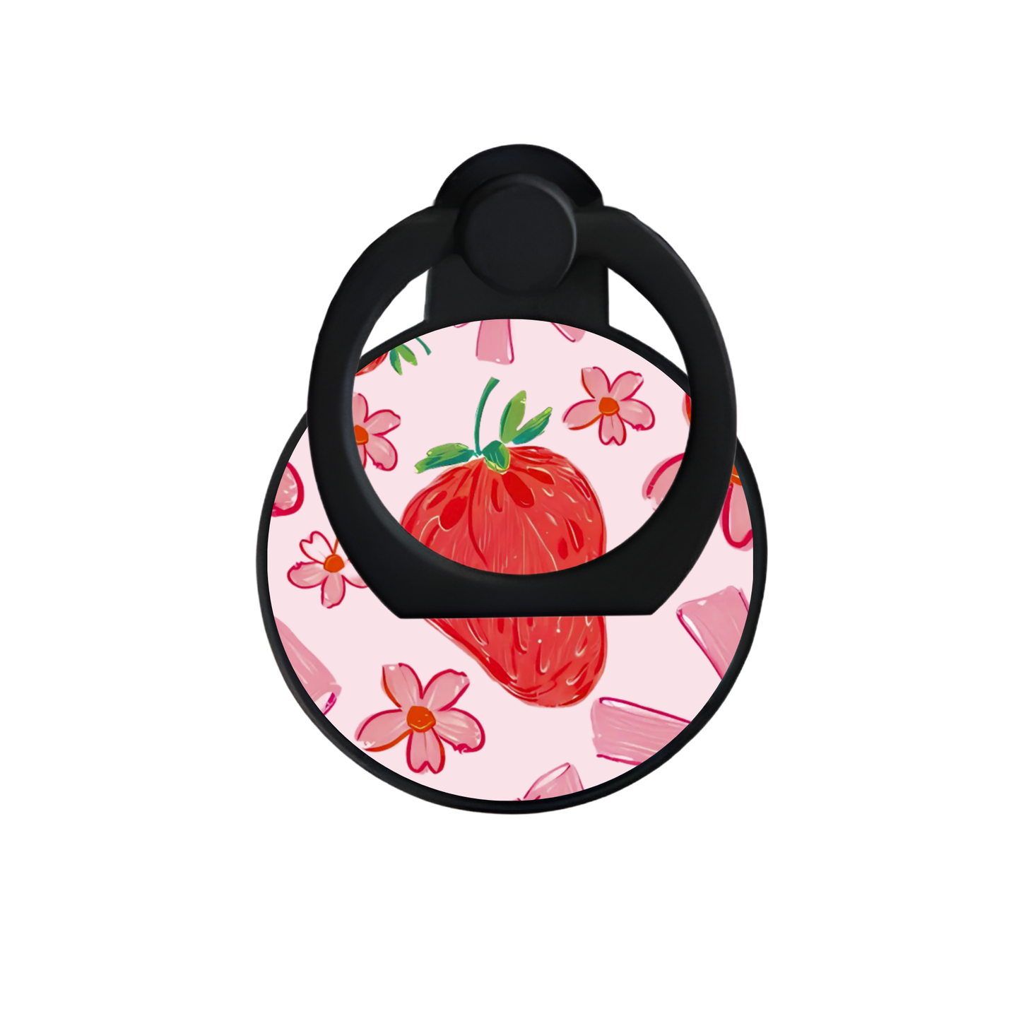 Strawberry Bows | Adhesive Ring Holder