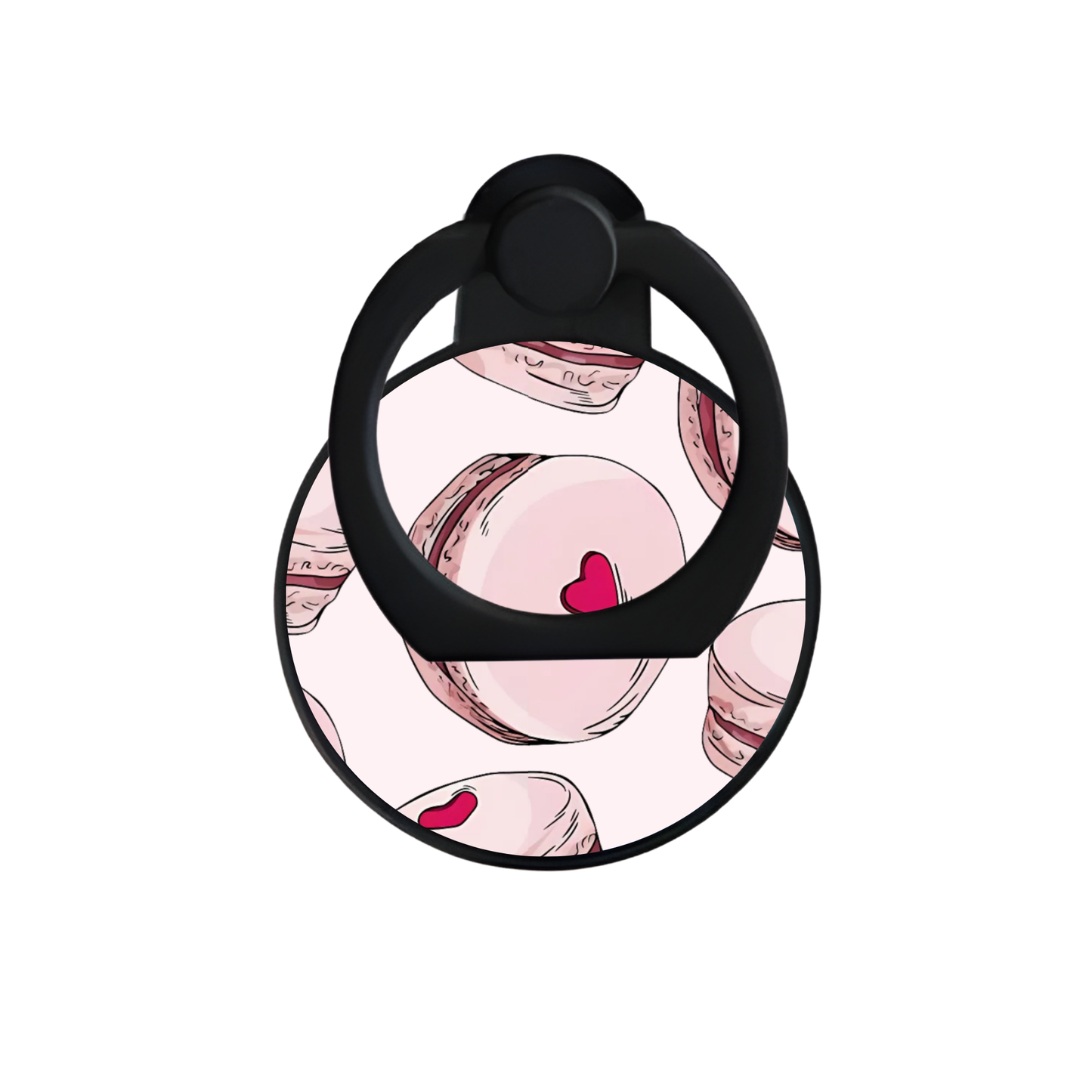 Heart Macarons | Adhesive Ring Holder