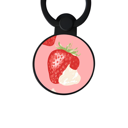 Strawberries and Cream | Adhesive Ring Holder