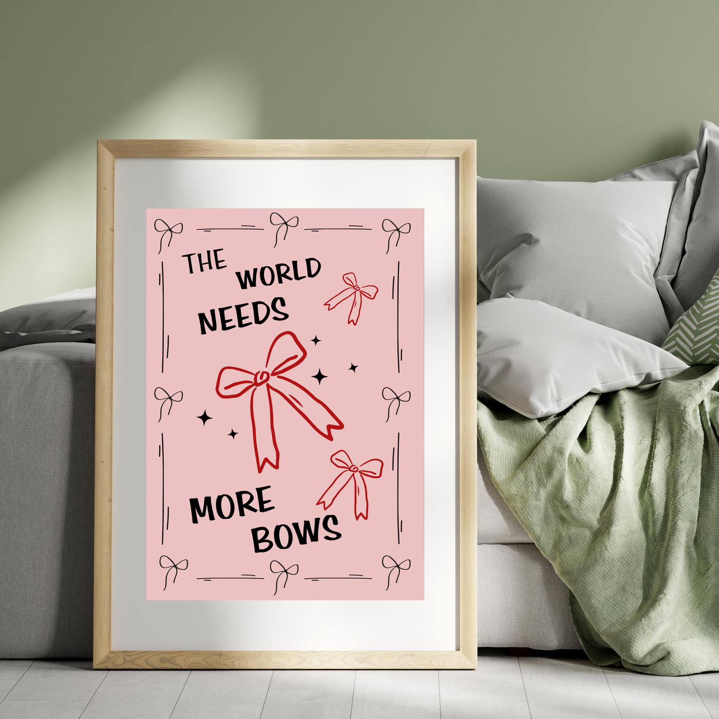 More Bows | Wall Print