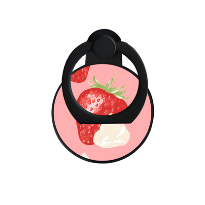 Strawberries and Cream | Adhesive Ring Holder