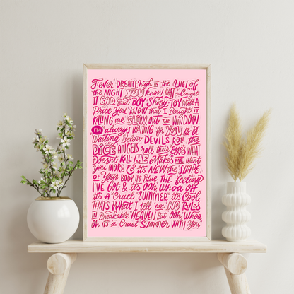 Swifties | Wall Print