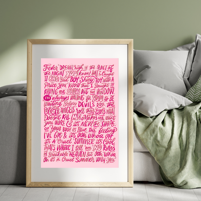 Swifties | Wall Print