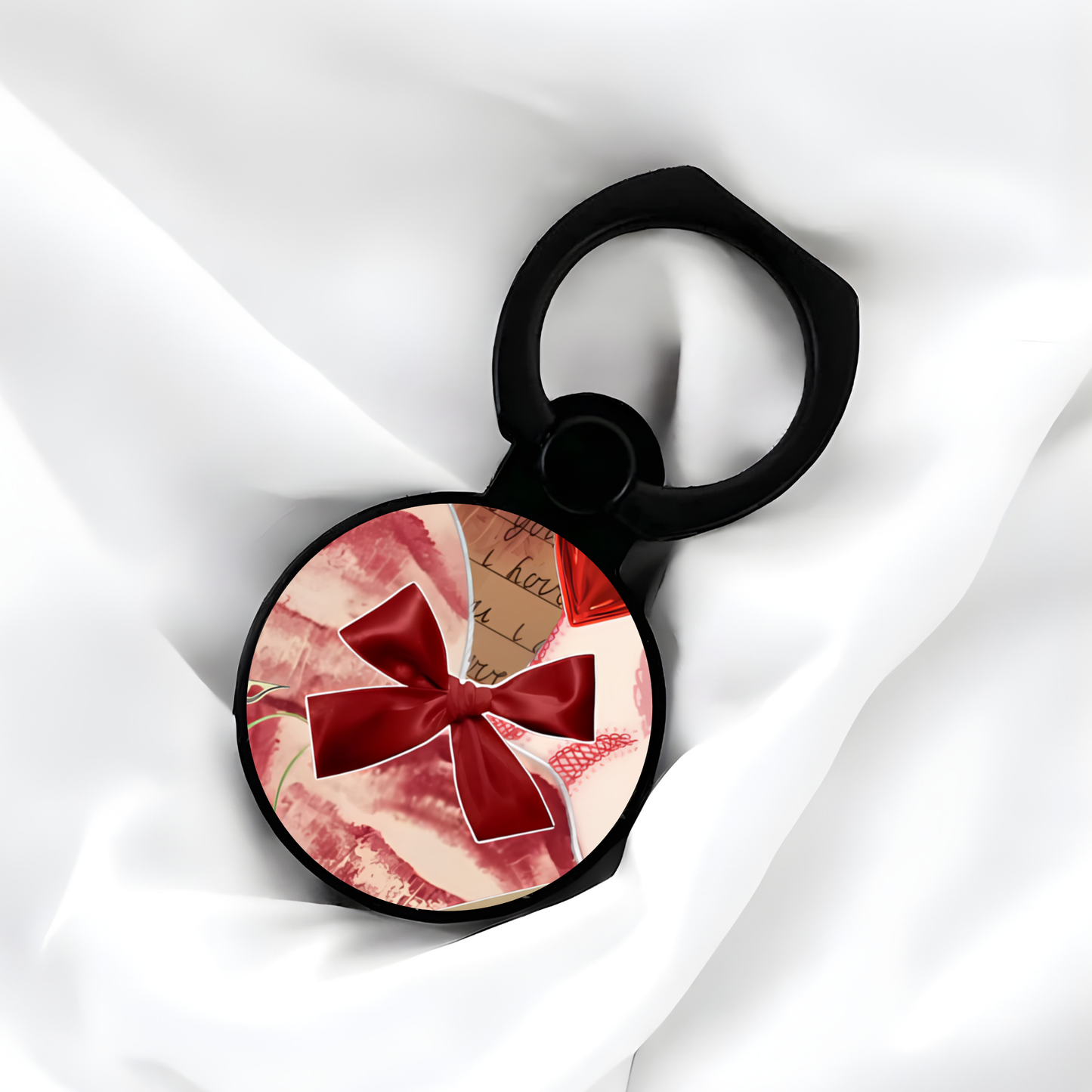 Red Coquette | Adhesive Ring Holder
