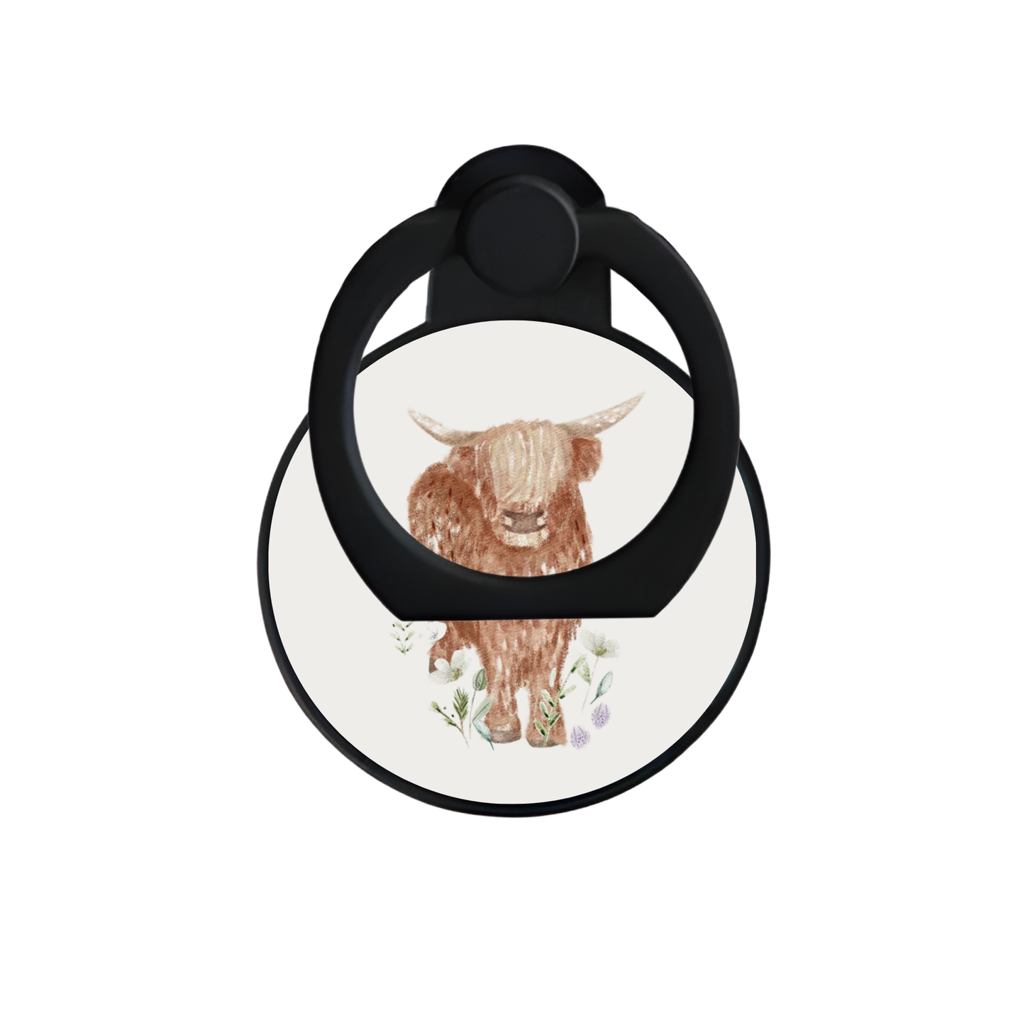 Highland Cows | Adhesive Ring Holder