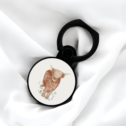 Highland Cows | Adhesive Ring Holder