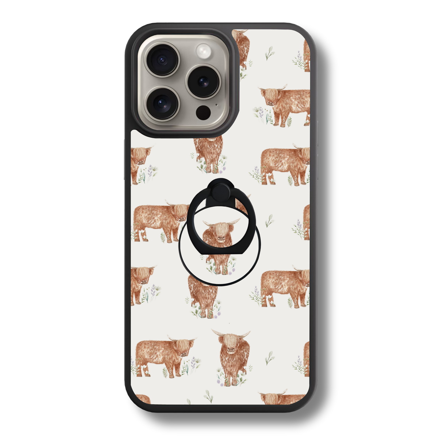 Highland Cows | Adhesive Ring Holder