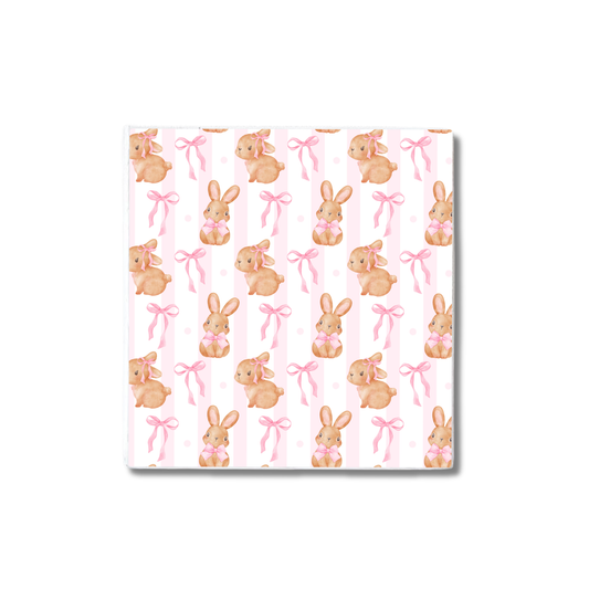 Bunny Bows | Ceramic Coaster
