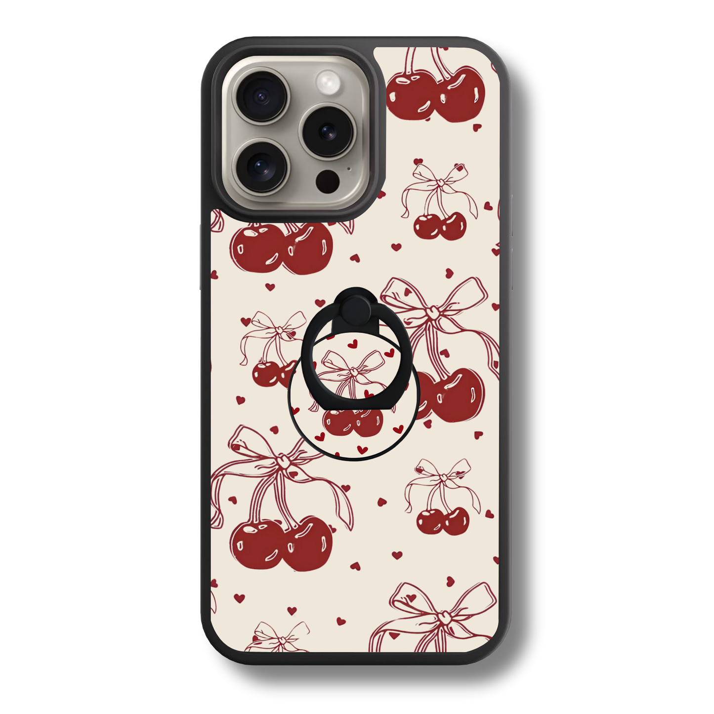 Cherry Tease | Adhesive Ring Holder