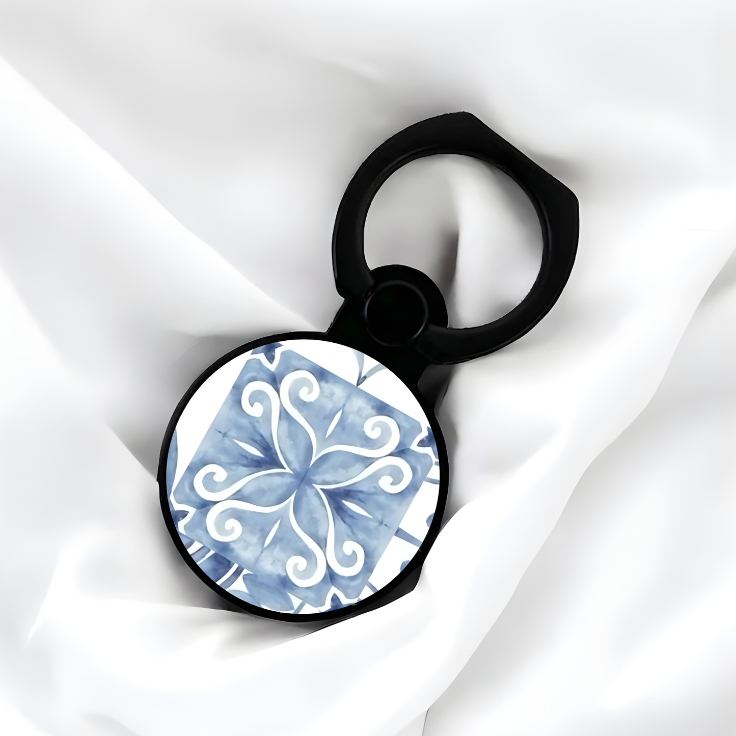 Cerulean Tile | Adhesive Ring Holder