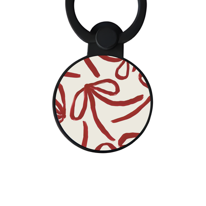 Crimson Bows | Adhesive Ring Holder