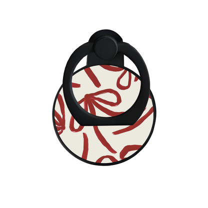 Crimson Bows | Adhesive Ring Holder