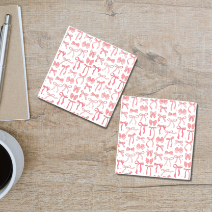 Bows and Ribbons | Ceramic Coaster