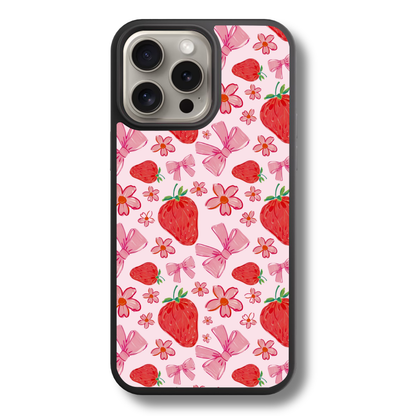 Strawberry Bows | Phone Case