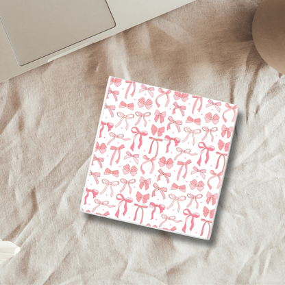 Bows and Ribbons | Ceramic Coaster