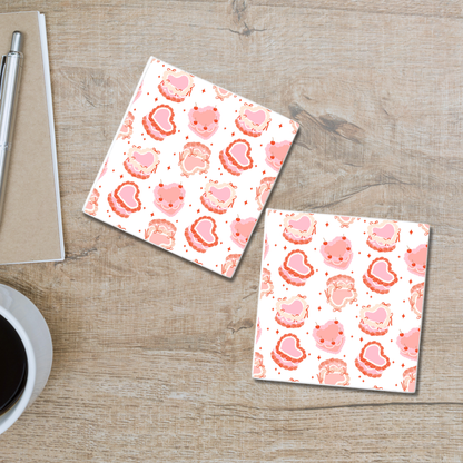 Girl Dinner | Ceramic Coaster