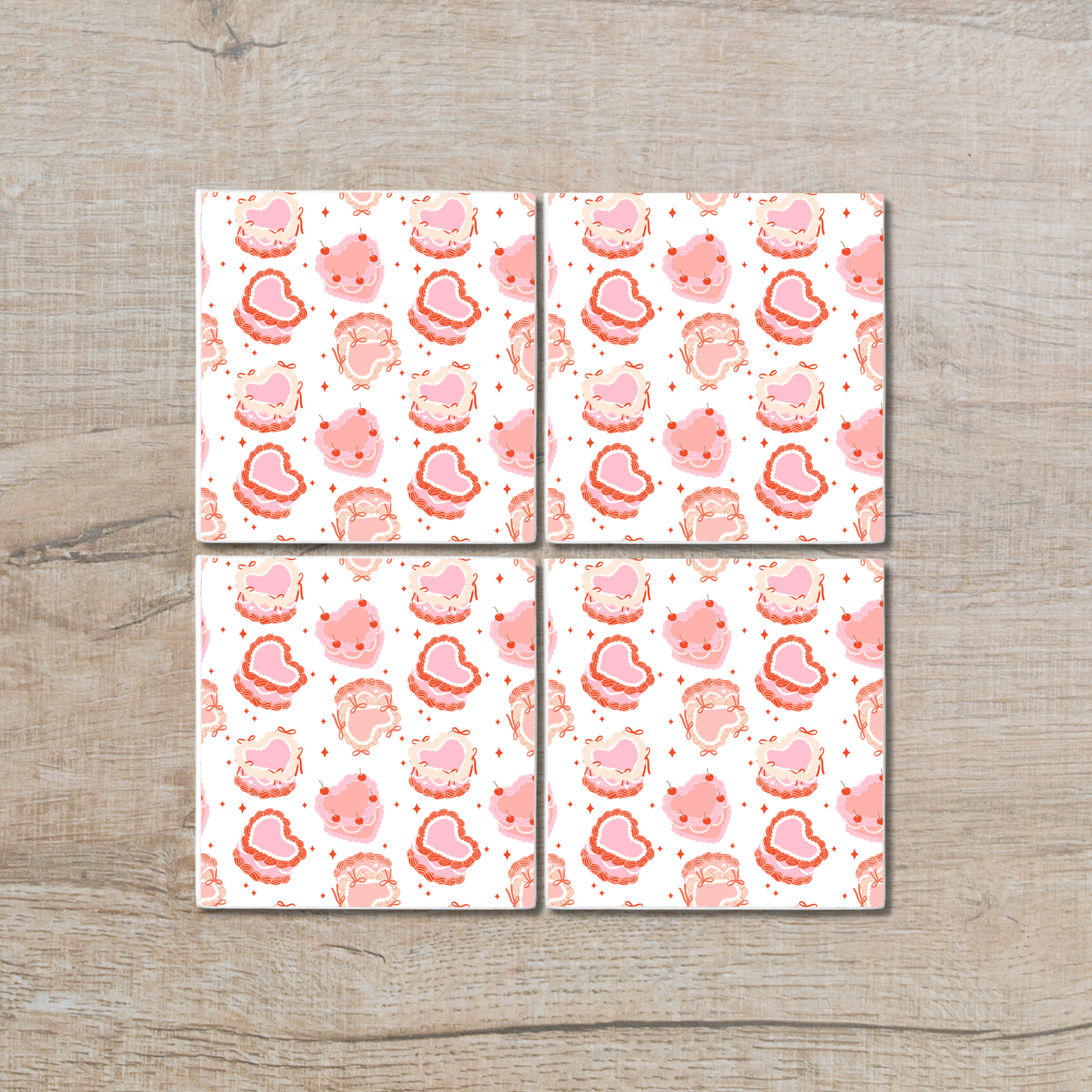 Girl Dinner | Ceramic Coaster