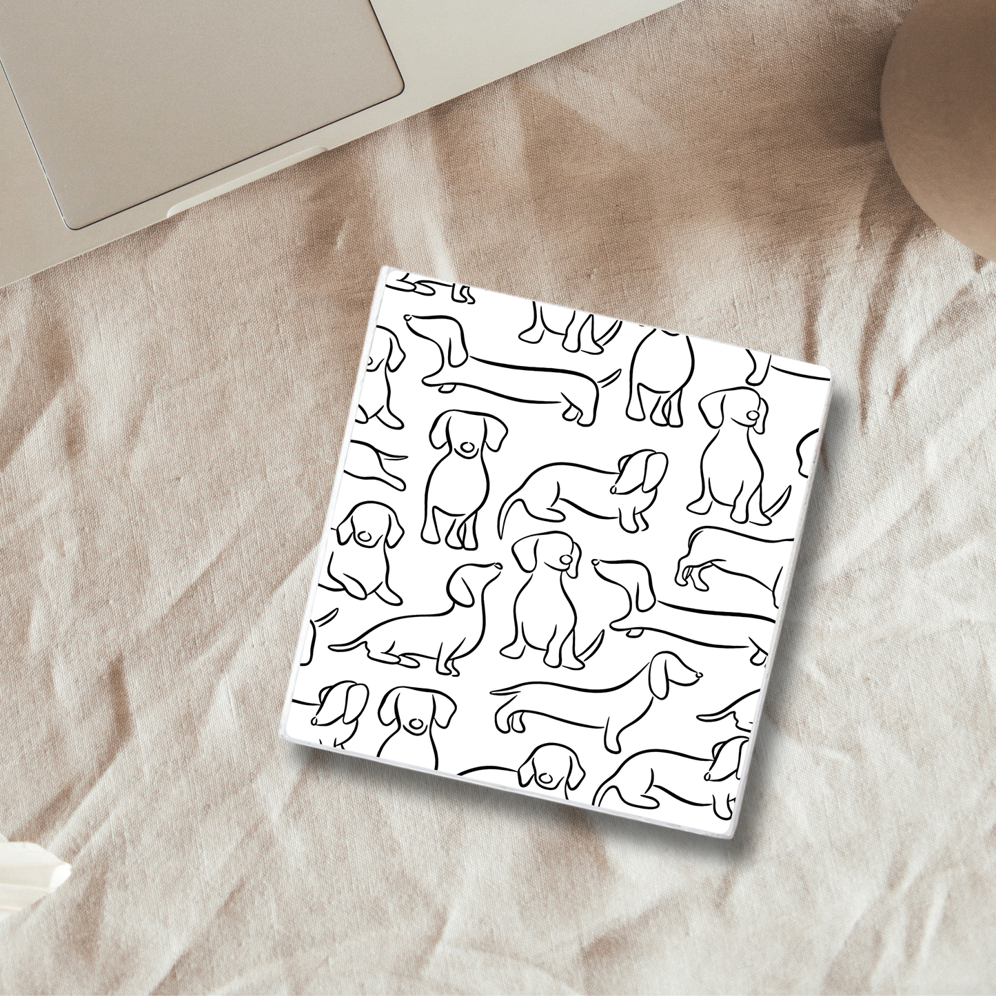 Oh Dachshund | Ceramic Coaster