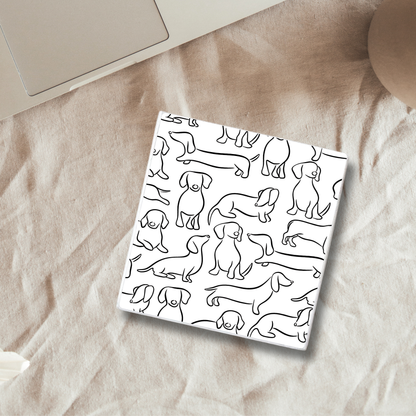 Oh Dachshund | Ceramic Coaster
