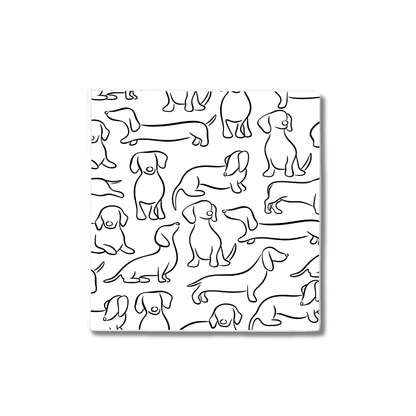 Oh Dachshund | Ceramic Coaster