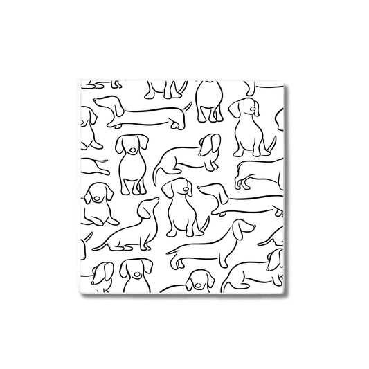 Oh Dachshund | Ceramic Coaster