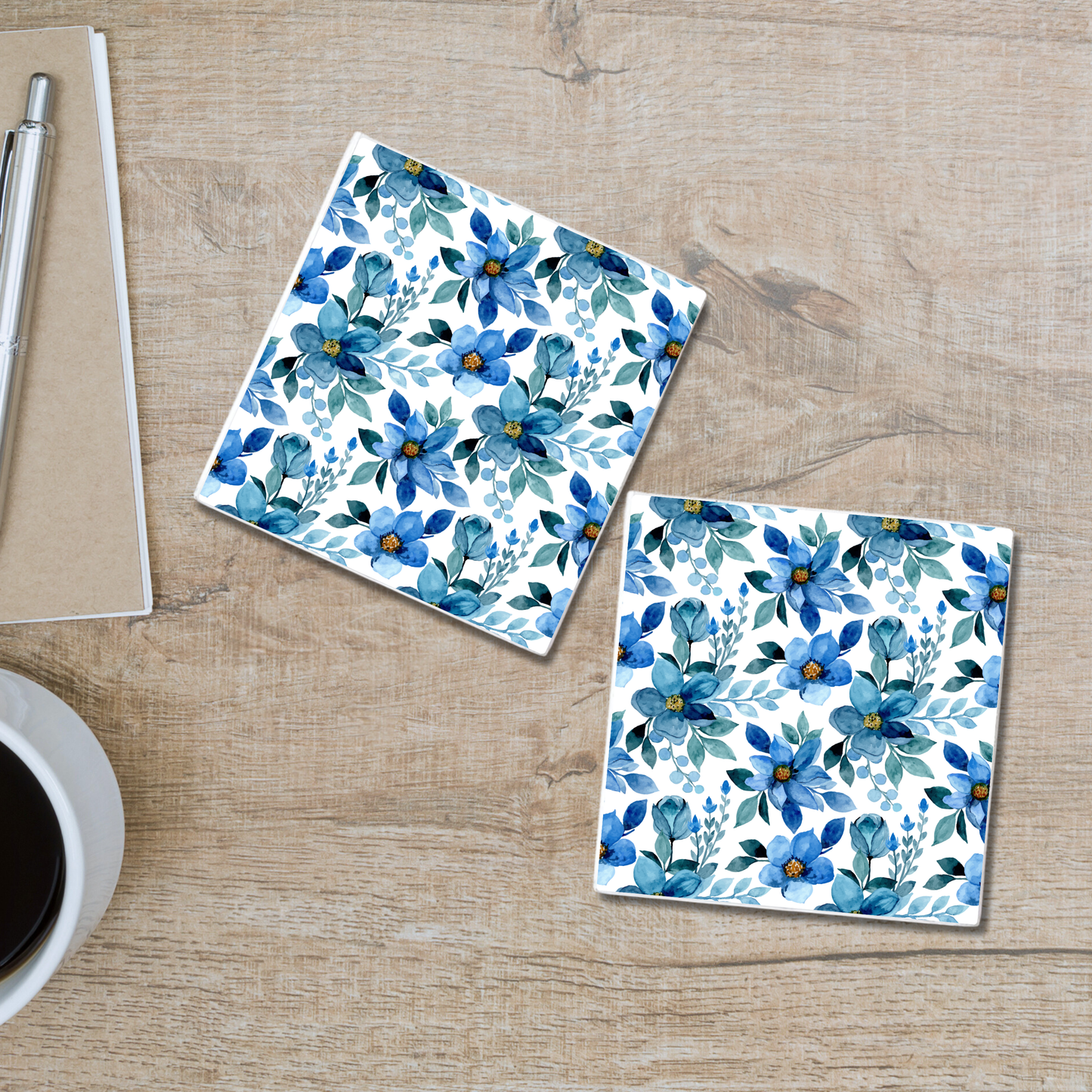 Ocean Lillies | Ceramic Coaster