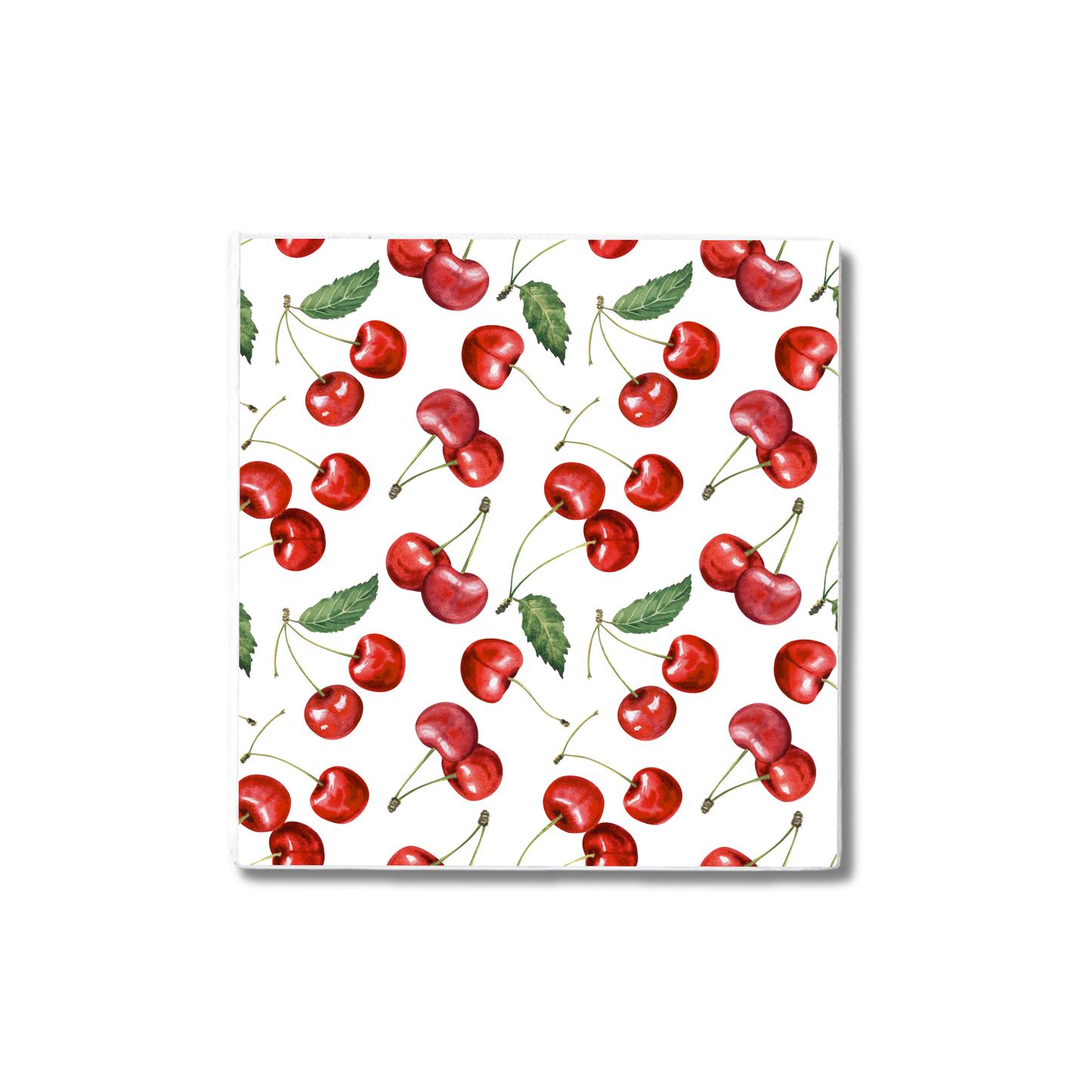 Cherry On Top | Ceramic Coaster