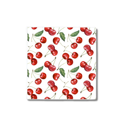 Cherry On Top | Ceramic Coaster