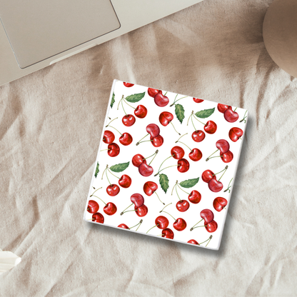 Cherry On Top | Ceramic Coaster