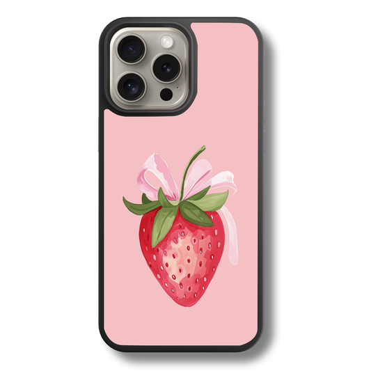 Coquette Strawberry | Phone Case