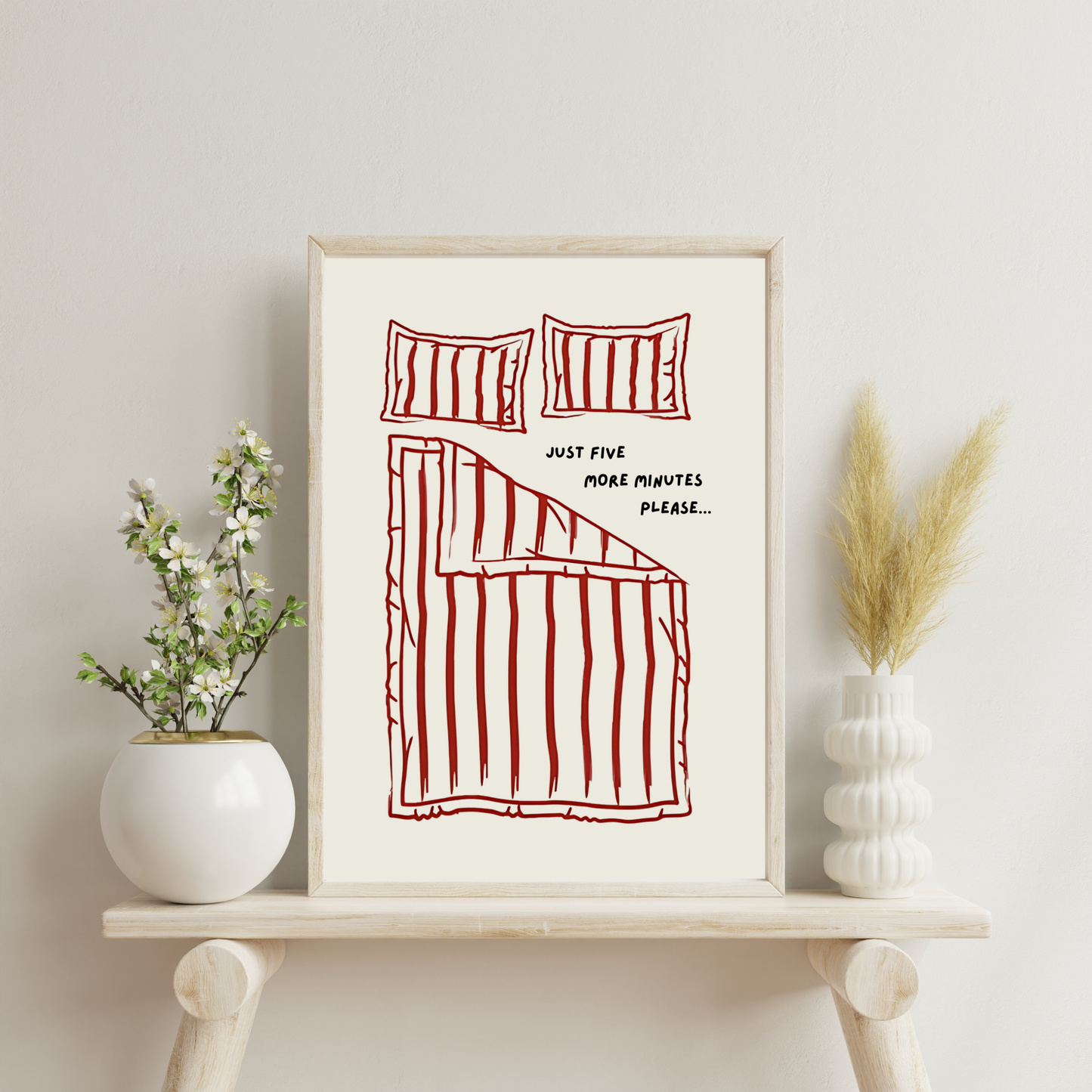 Five More Minutes | Wall Print